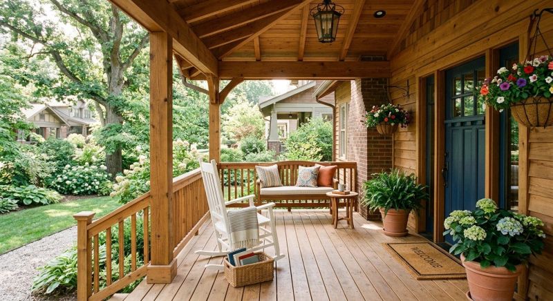 Wooden Patio Installation in Redmond, WA