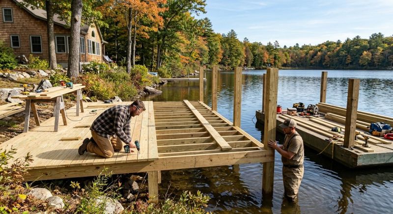 Boat Dock Installation in Olathe, KS