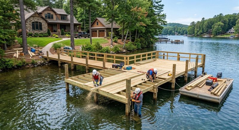 Dock Construction in Overland Park, KS