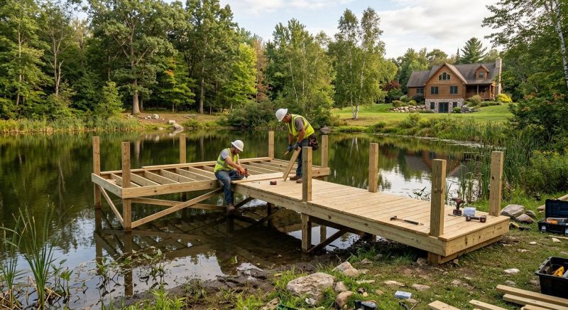 Dock Construction in Alpharetta, GA