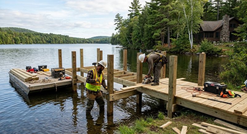 Dock Enlargement in Alpharetta, GA