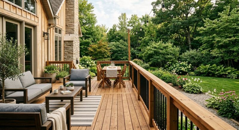 Hardwood Deck Installation in Stamford, CT