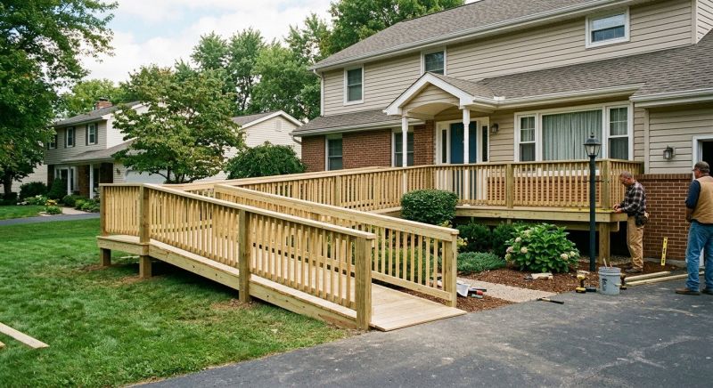 Wheelchair Ramp Installation in Kansas City, KS